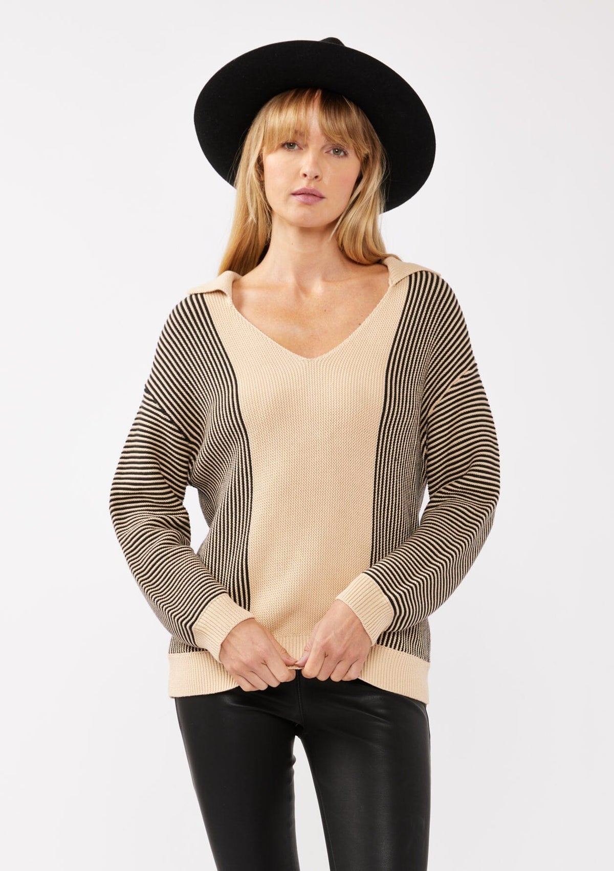 Going Places Stripe Pullover