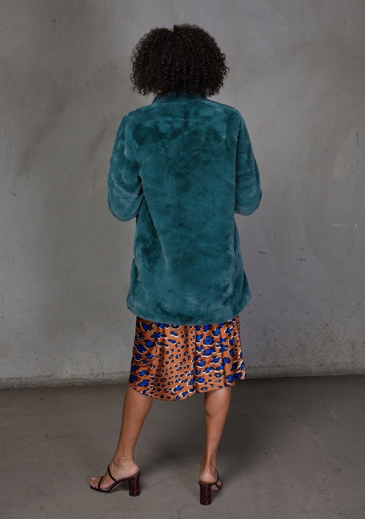Electric Feel Faux Fur Coat