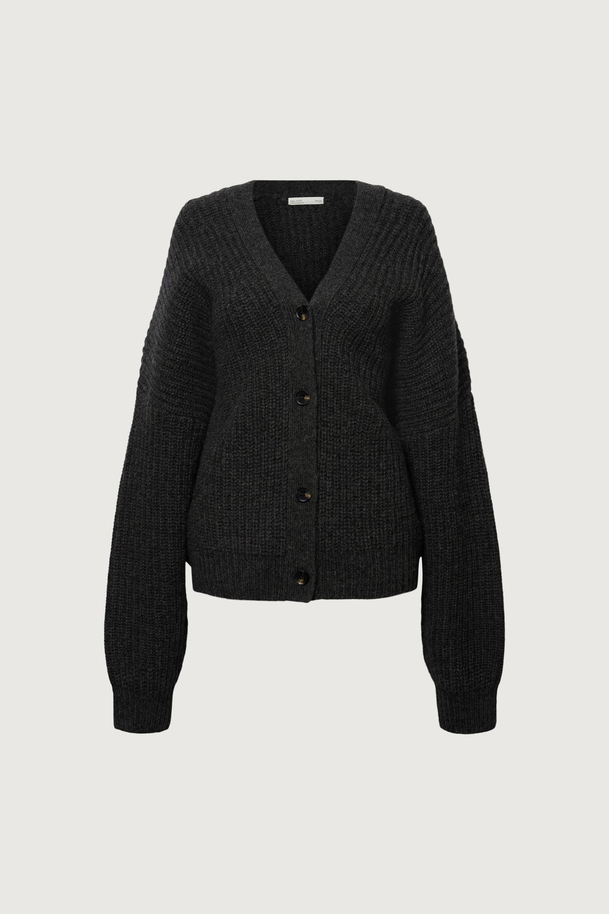 OVERSIZED SLOUCHY WOOL CARDIGAN