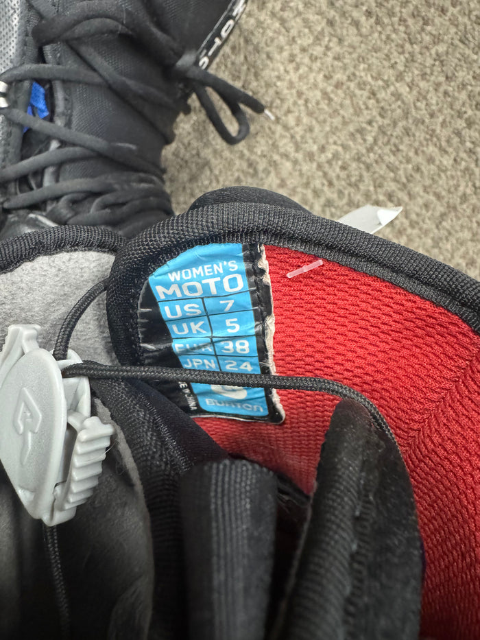Used Burton Moto Snowboard Boots