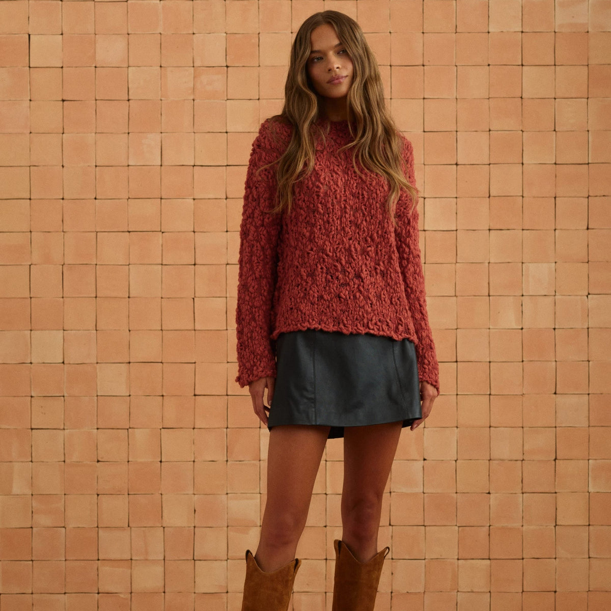 Harper Jumper In Rust