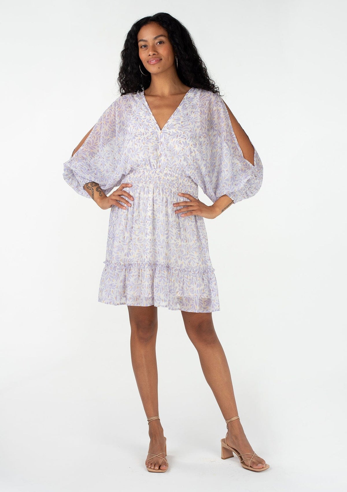 Chiara Split Sleeve Mini Dress