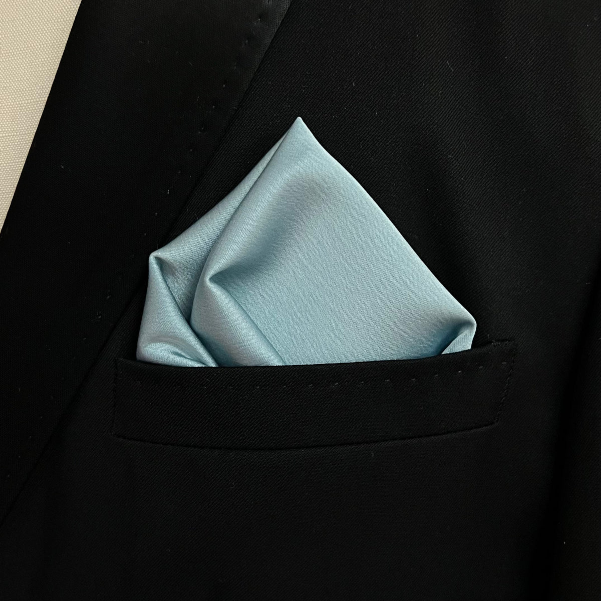 Ice Satin Pocket Square