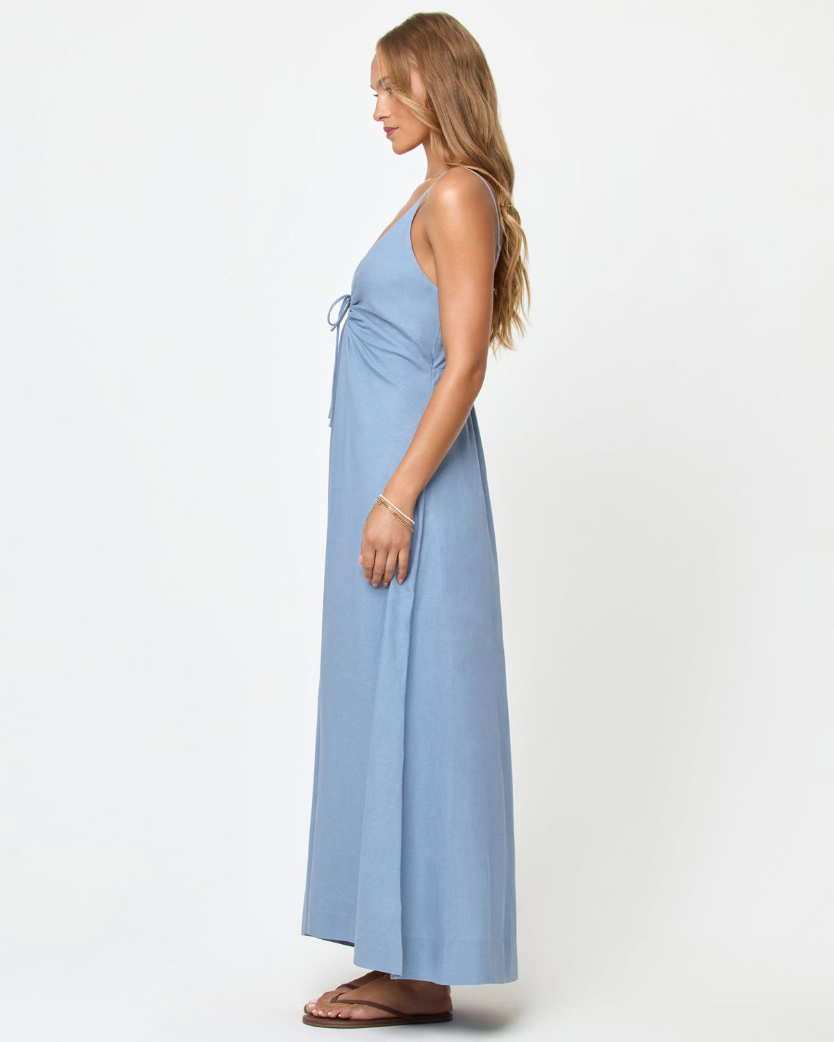 Mabel Maxi Dress - Chambray