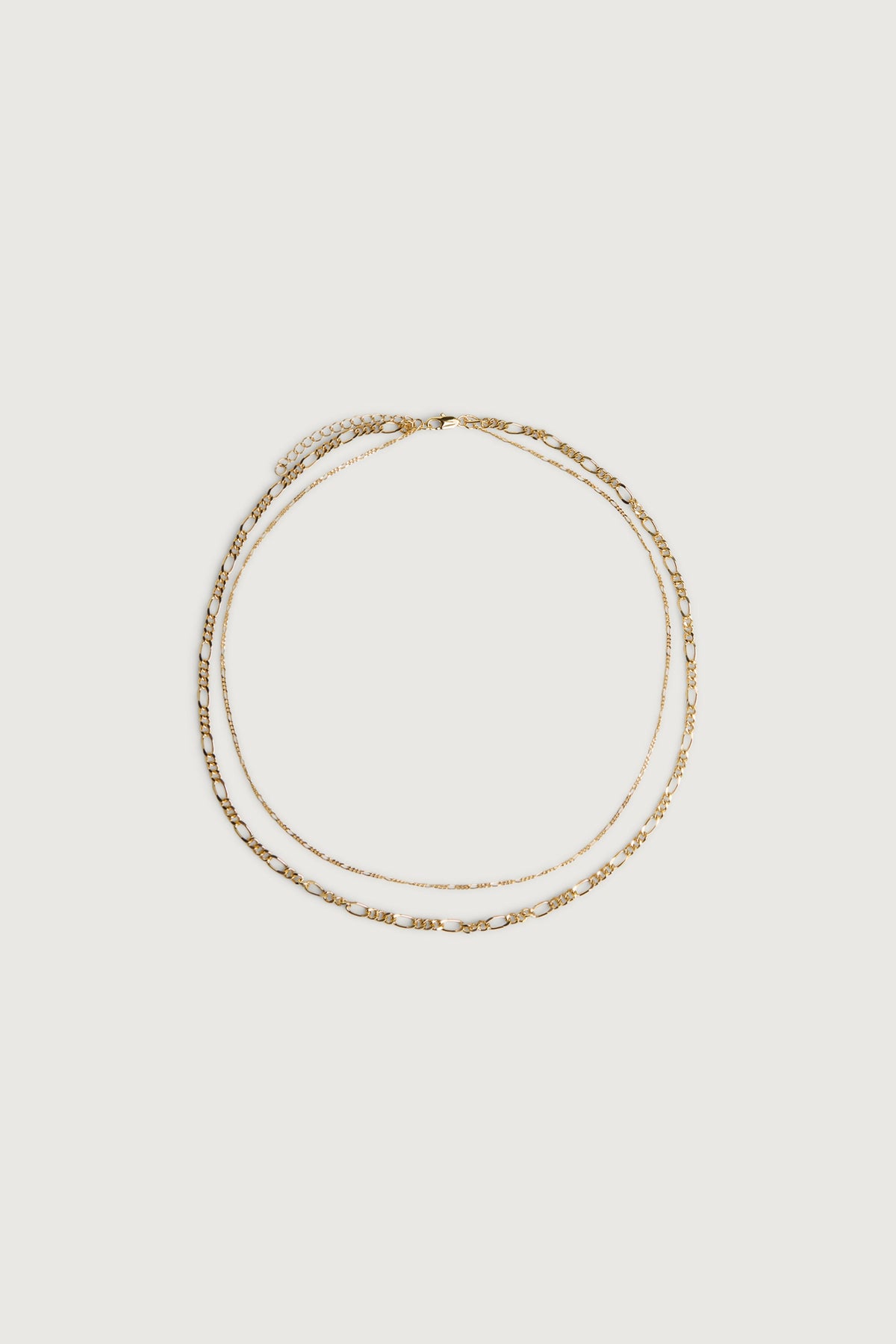 LAYERED FIGARO NECKLACE