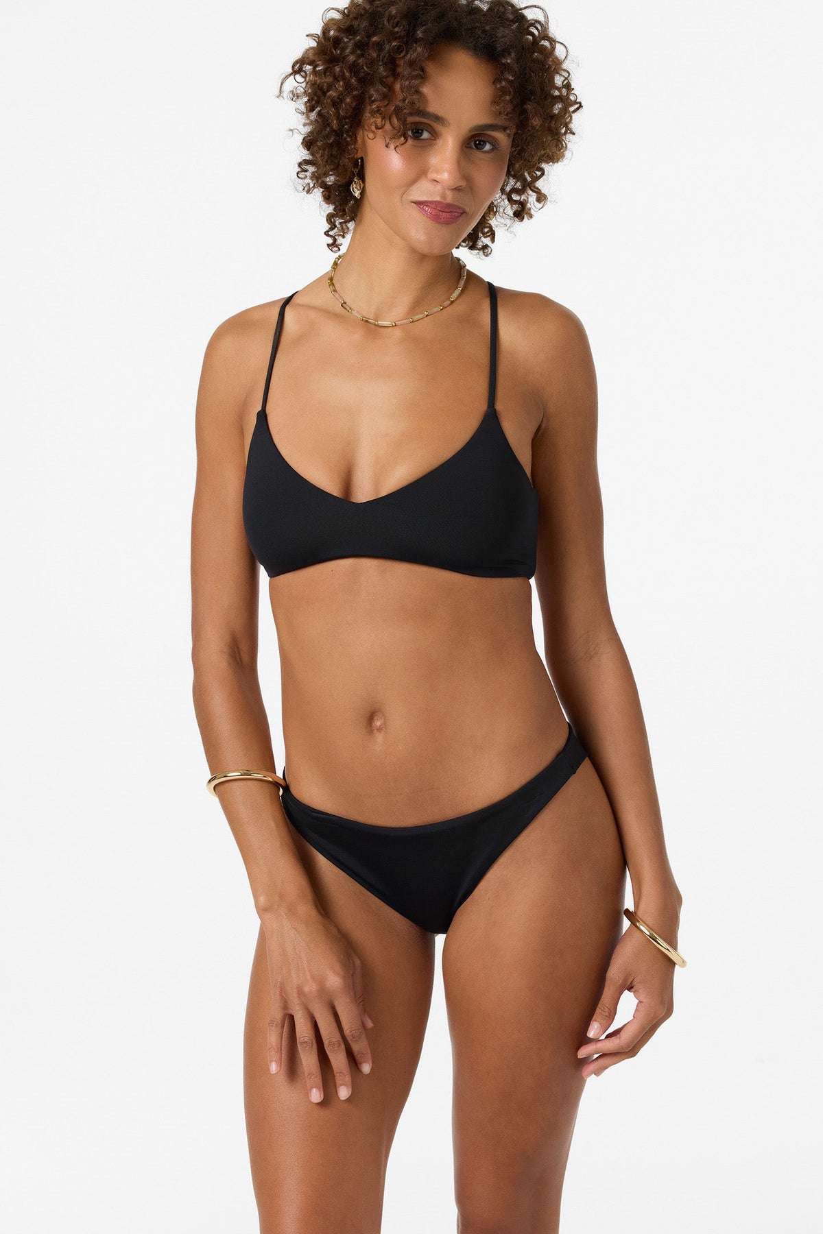 Saltwater Solids Huntington Bralette Top