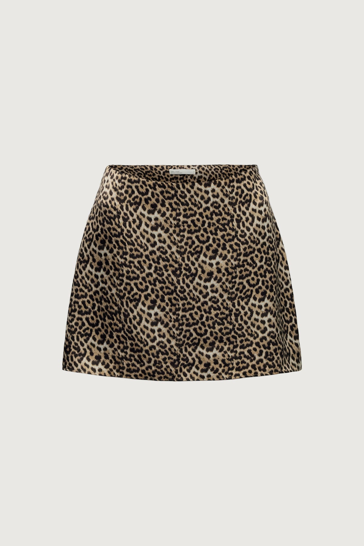 SATIN MINI SKIRT
