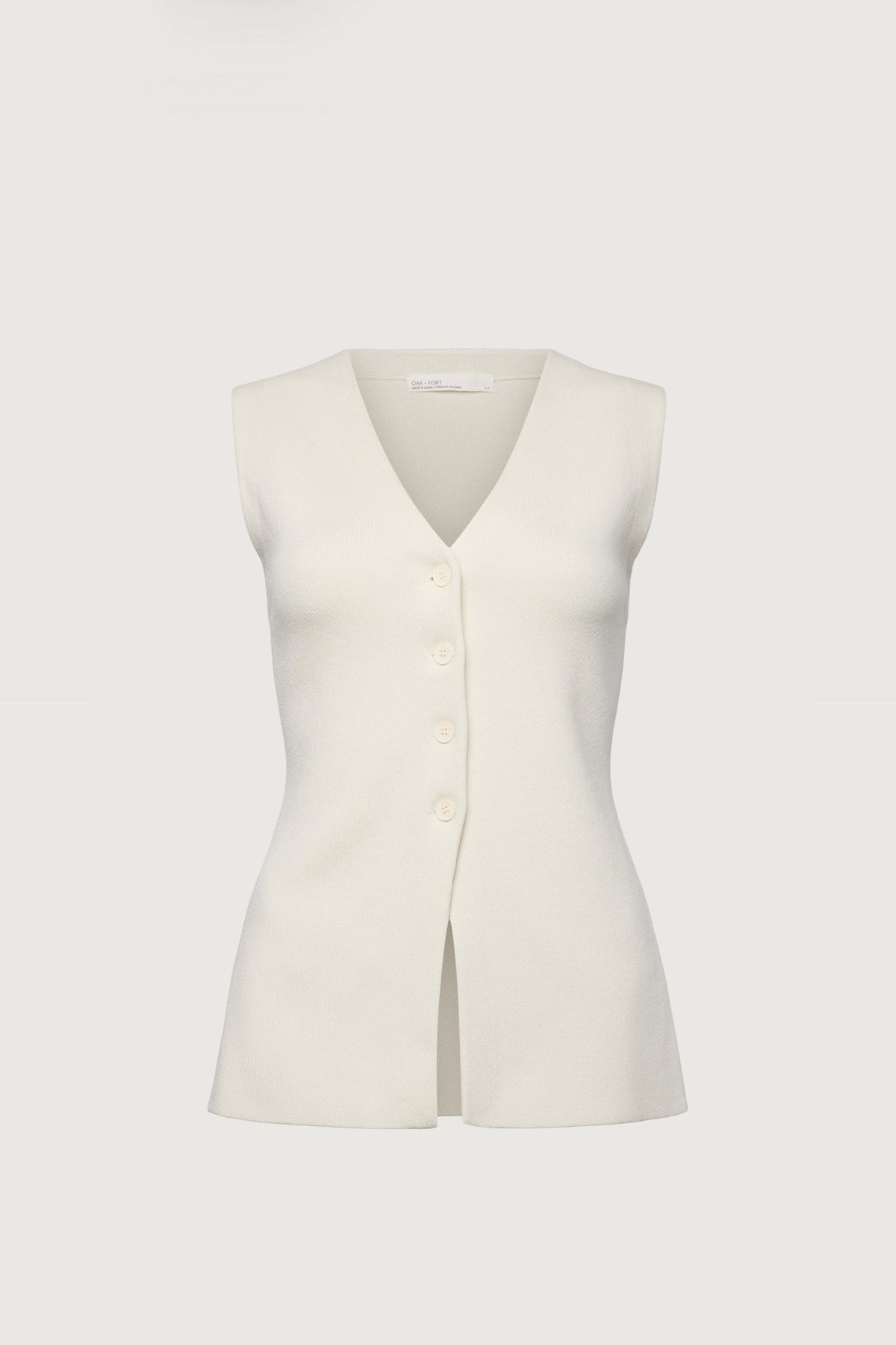 KNIT CINCHED WAIST BUTTON UP TOP