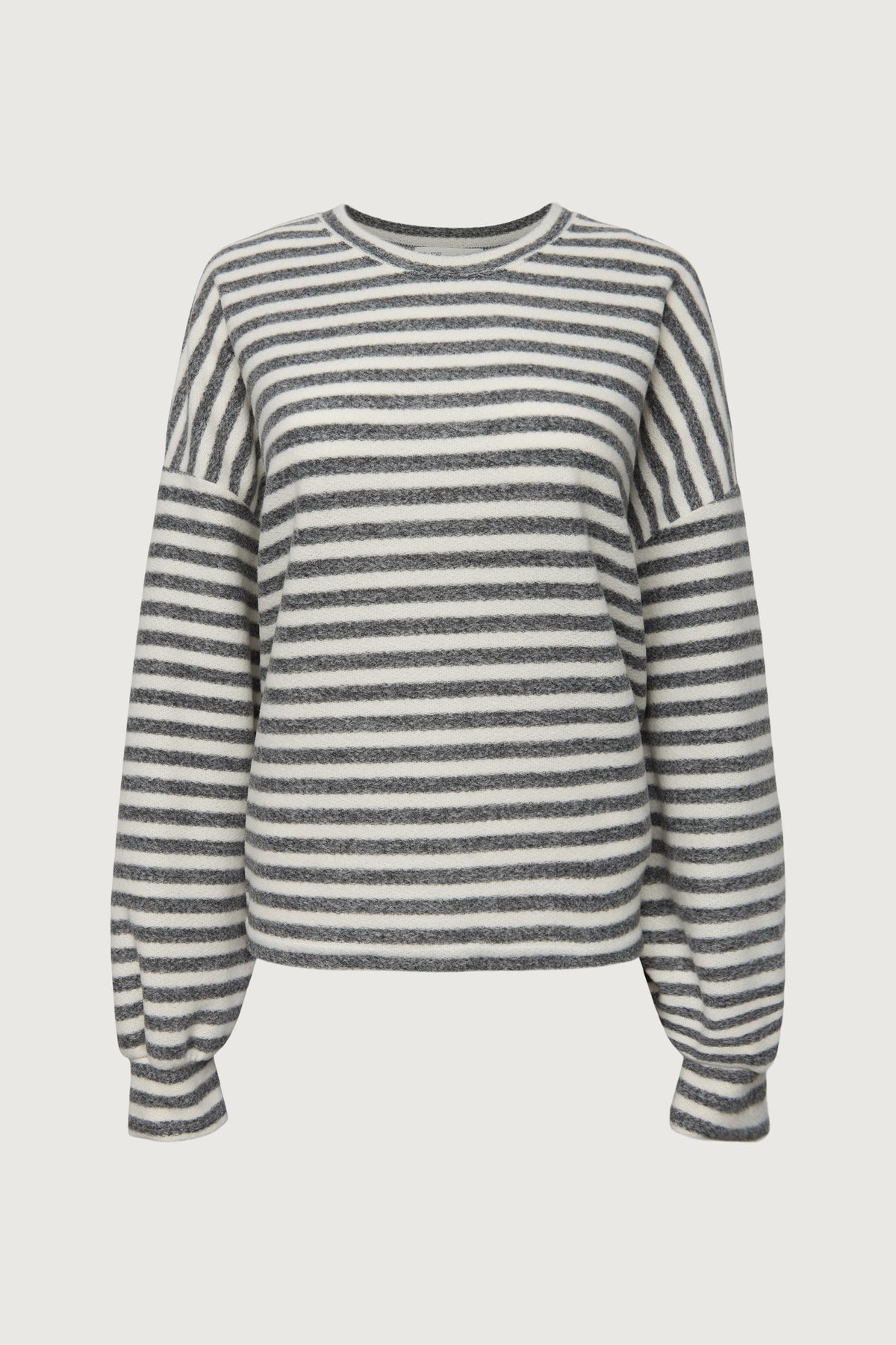 RELAXED STRIPED PULLOVER
