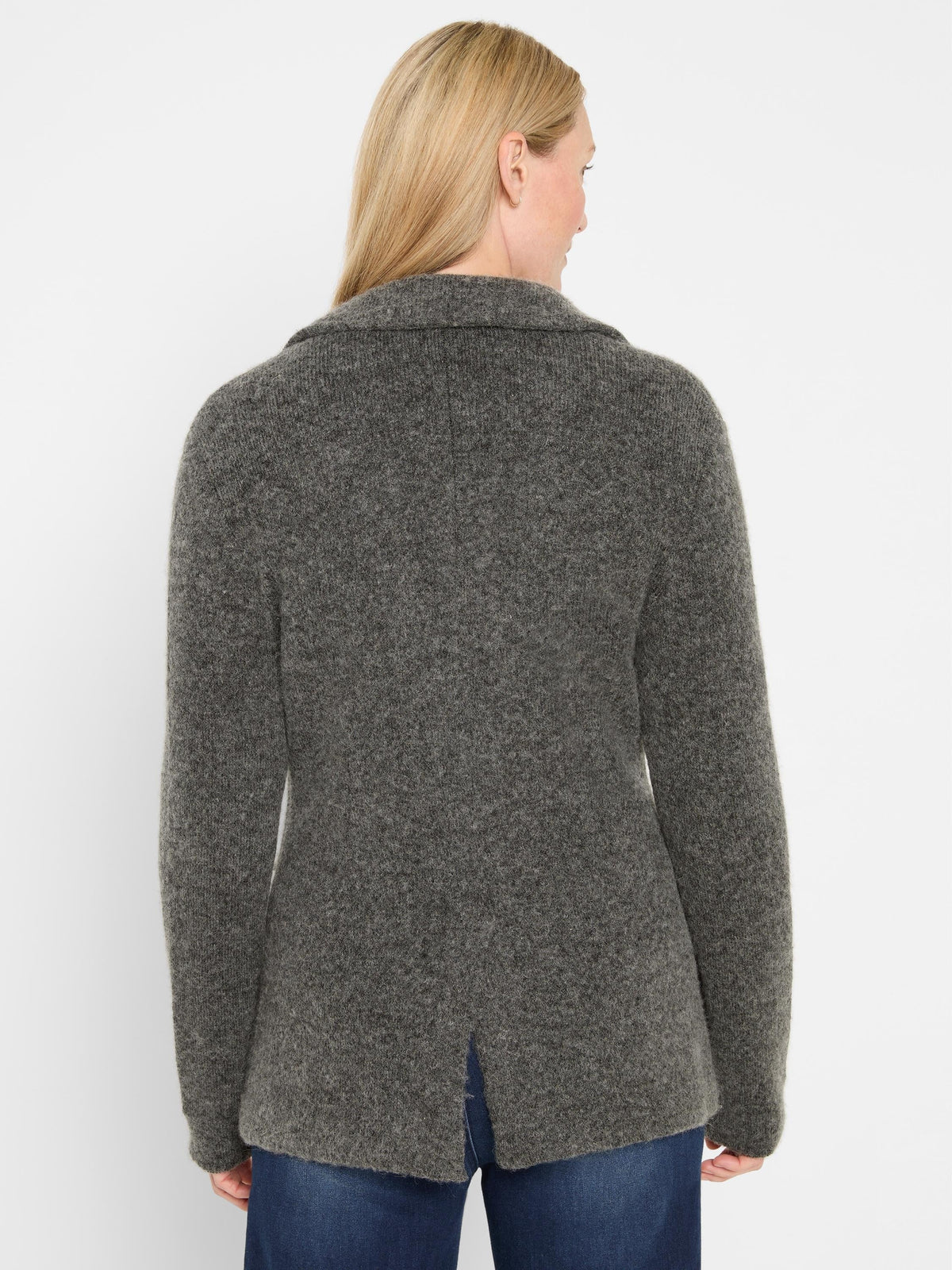 Brushed Doubleknit Blazer