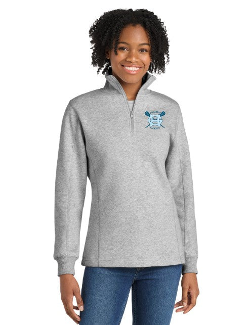 GH Lacrosse Women's Fleece 1/4-Zip Pullover Sweatshirt