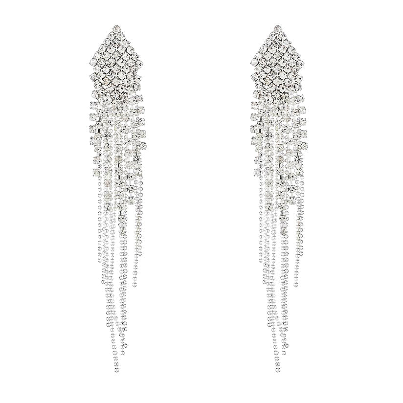 Silver Rain Earrings