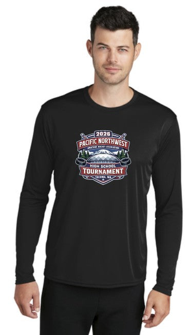 PNAHA 2026 HIgh School Tournament Long Sleeve Performance Tshirt