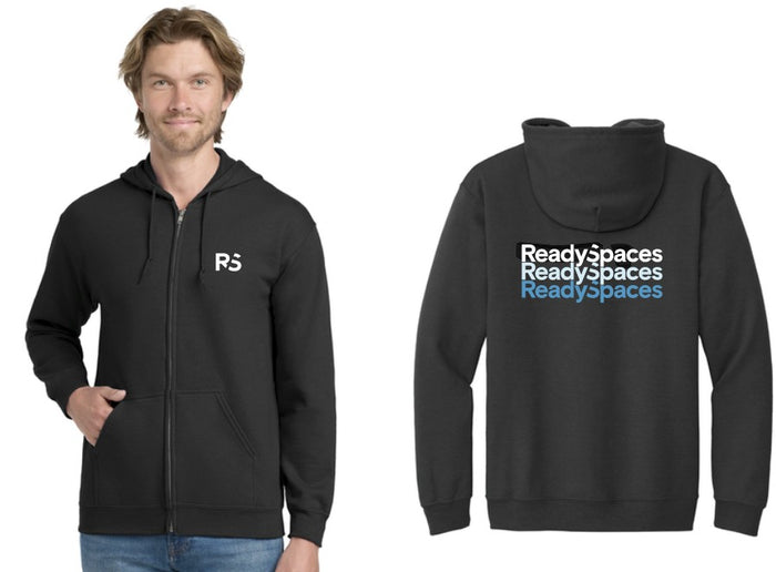 ReadySpaces "Friday Friendly" Heavy Blend Full Zip Hooded Sweatshirt