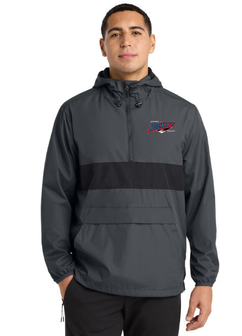 Tacoma Rockets Zipped Pocket Anorak Pullover