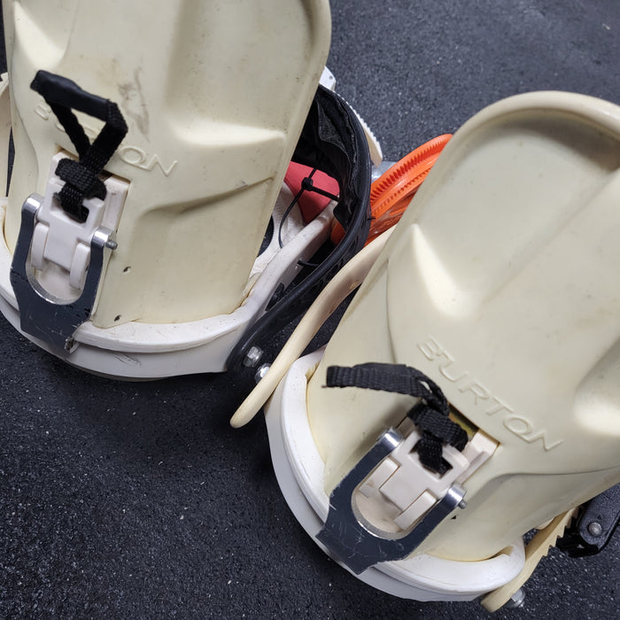Used Custom Burton Snowboard Bindings