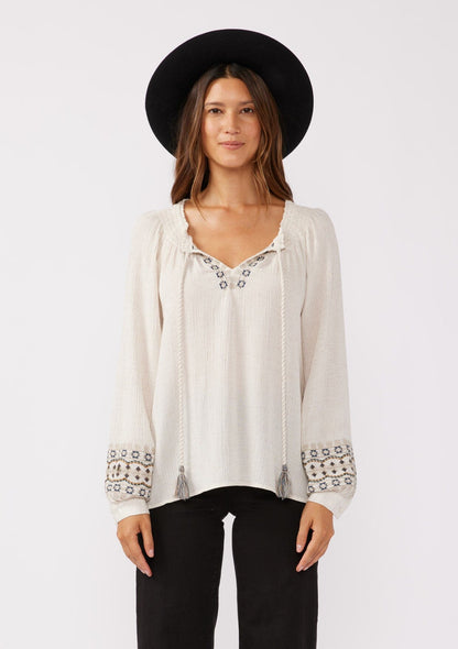 Charley Embroidered Blouse