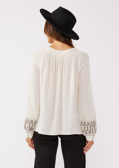 Charley Embroidered Blouse