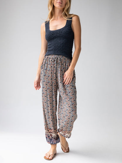 Allison Pants - Border Print