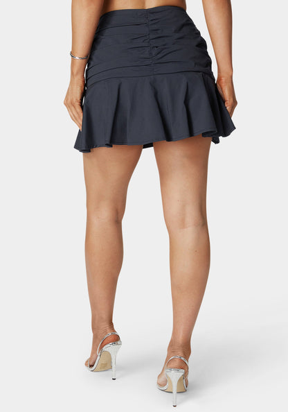 Ruched Mini Skort
