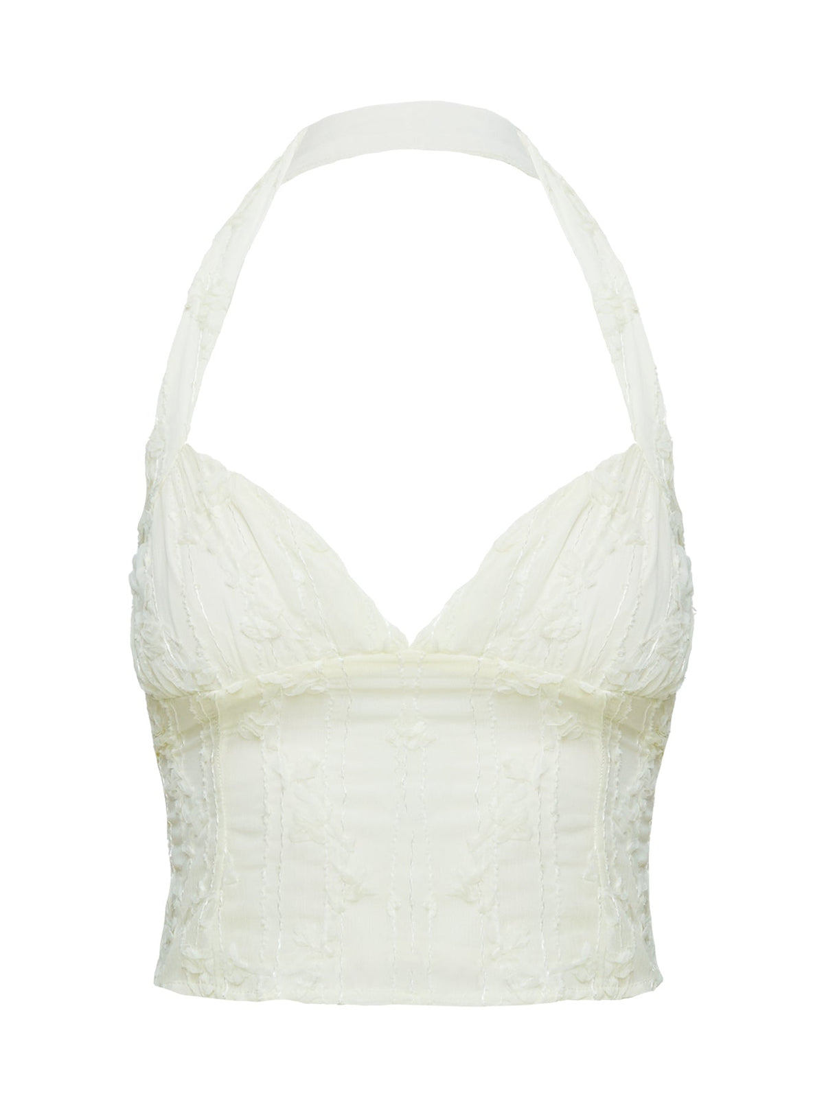 Aspyn Halter Top Yellow