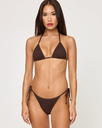 Levy Bikini Bottom - Espresso