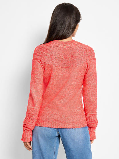 Textural Dot Cozy Sweater