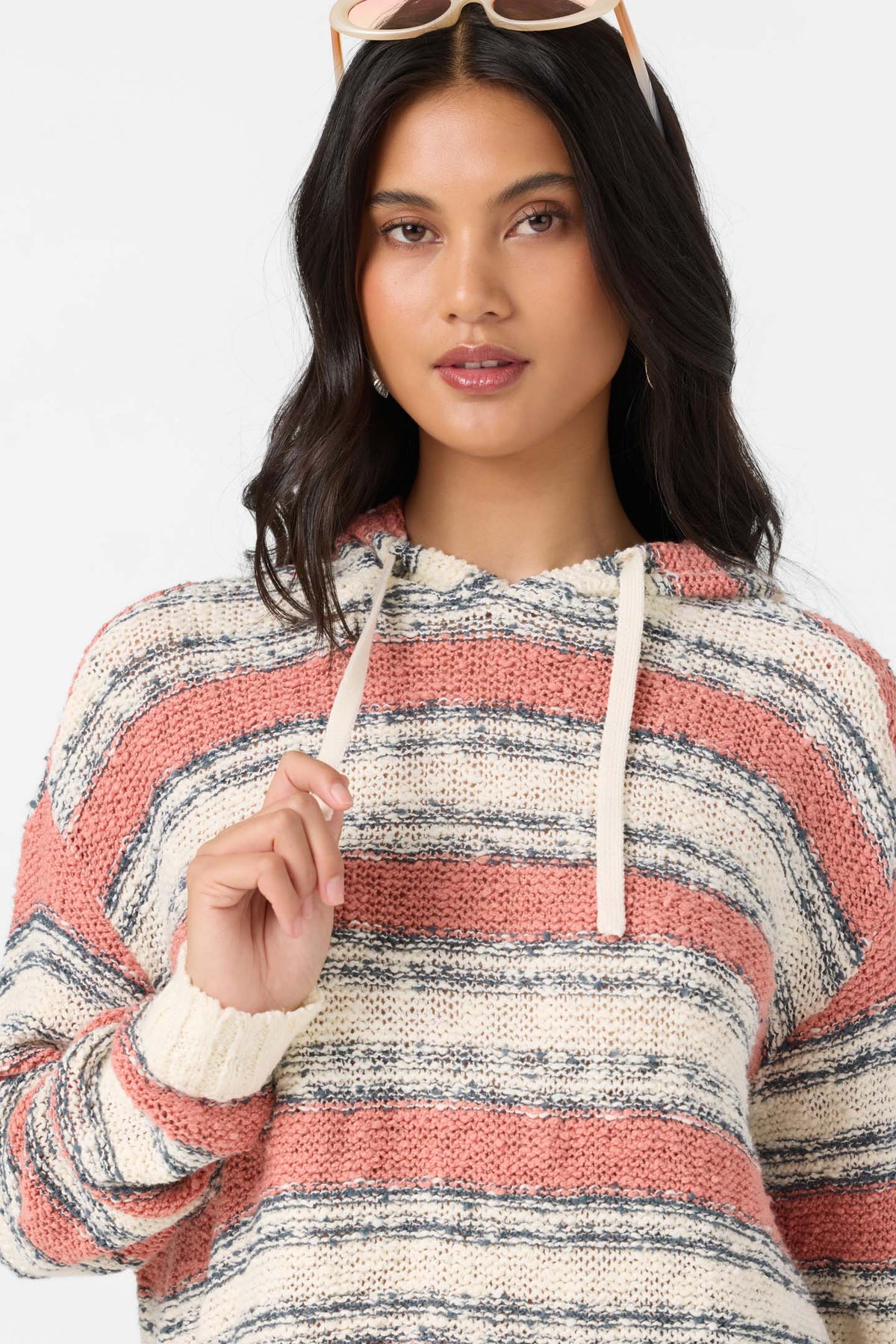 Jayne Stripe Long Sleeve Sweater