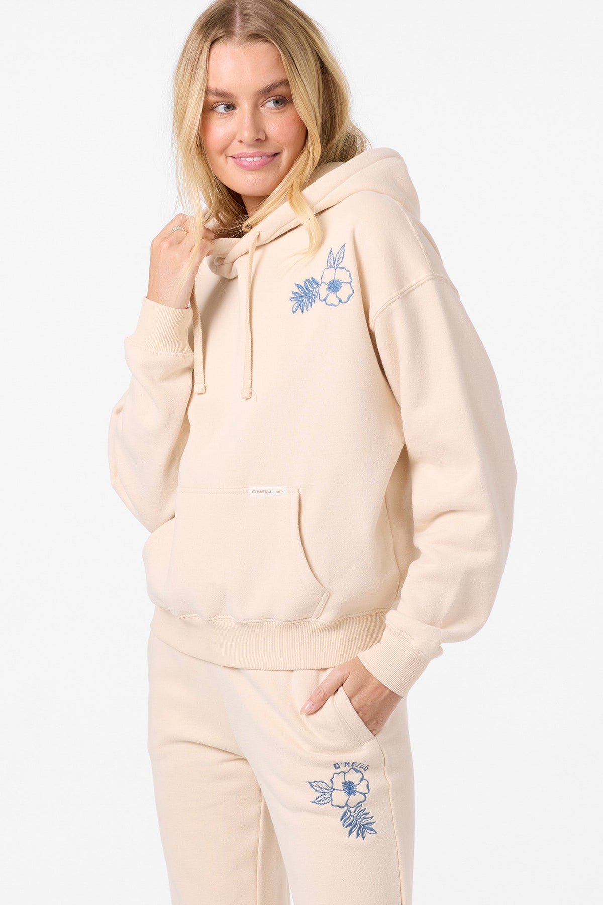 Flora Drift Hoodie Pullover Fleece