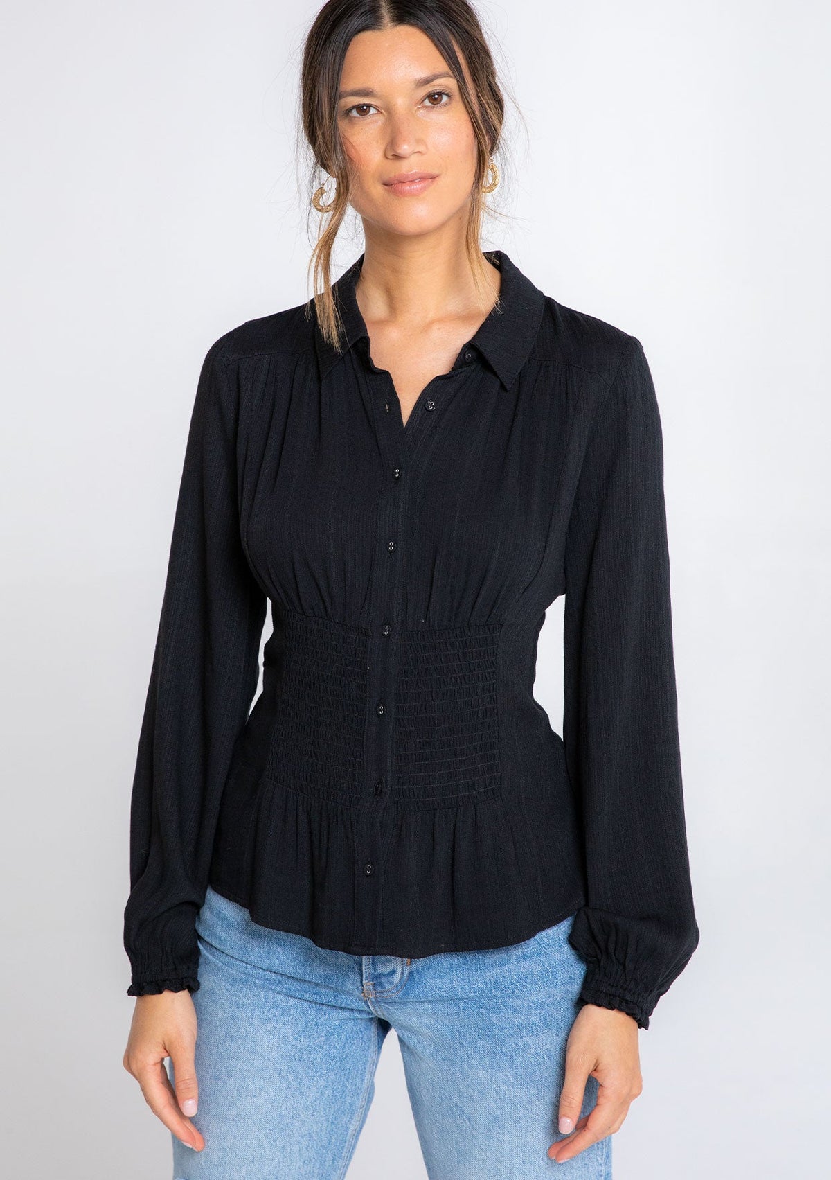 Quixote Smocked Shirt