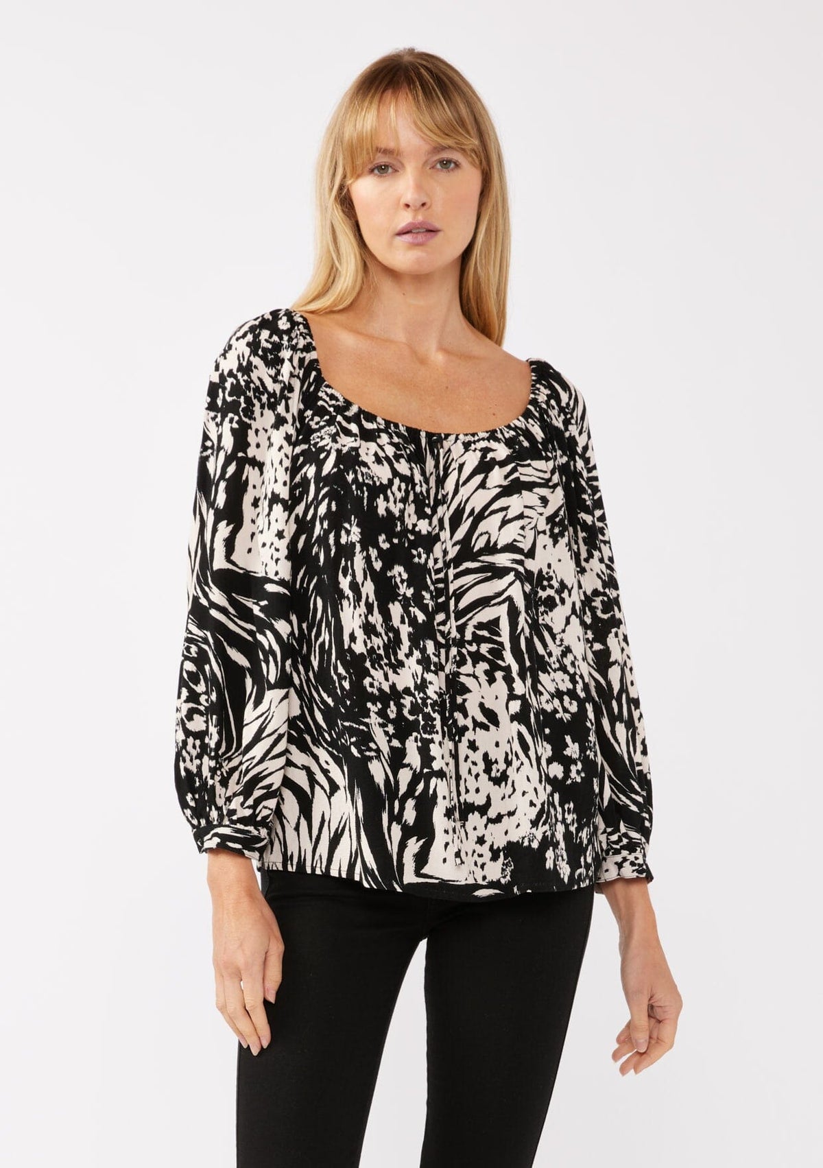Midnight Oasis Blouse