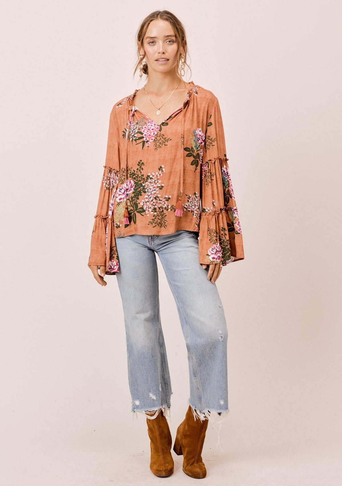Olivia Bell Sleeve Top