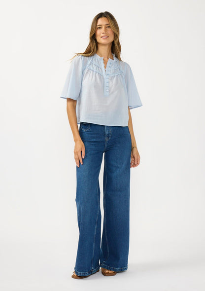 Vanya Ruffle Top