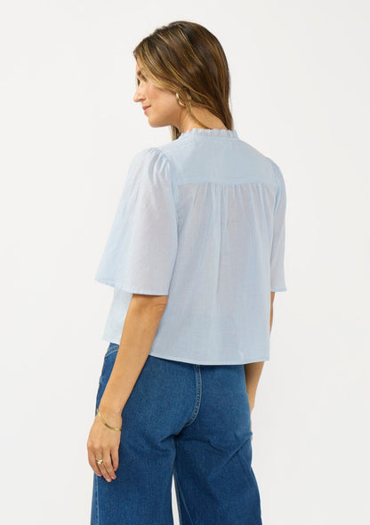 Vanya Ruffle Top