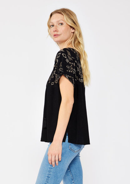 Vera Embroidered Top