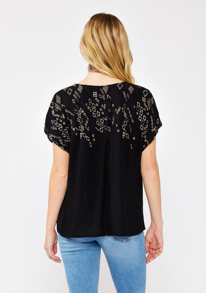 Vera Embroidered Top