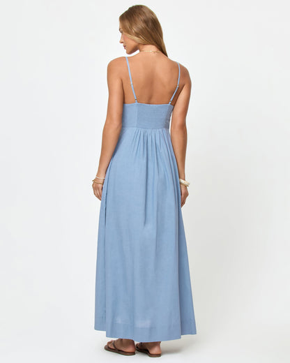 Mabel Maxi Dress - Chambray