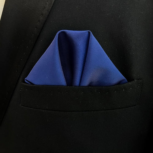 Navy Slinky Pocket Square