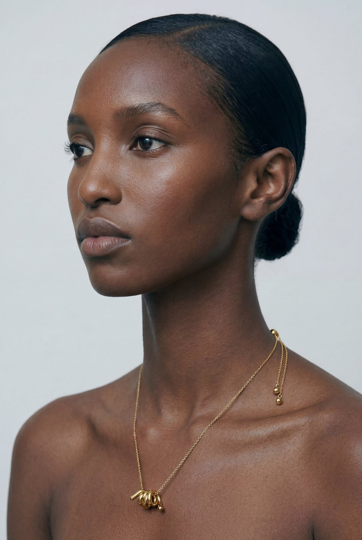 LAYERED CIRCLE NECKLACE