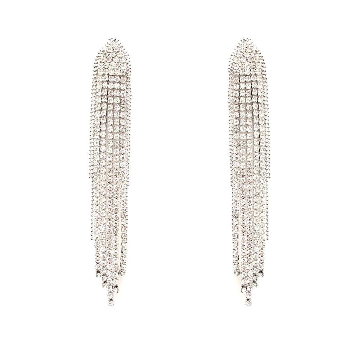 Silver Radiant Earrings