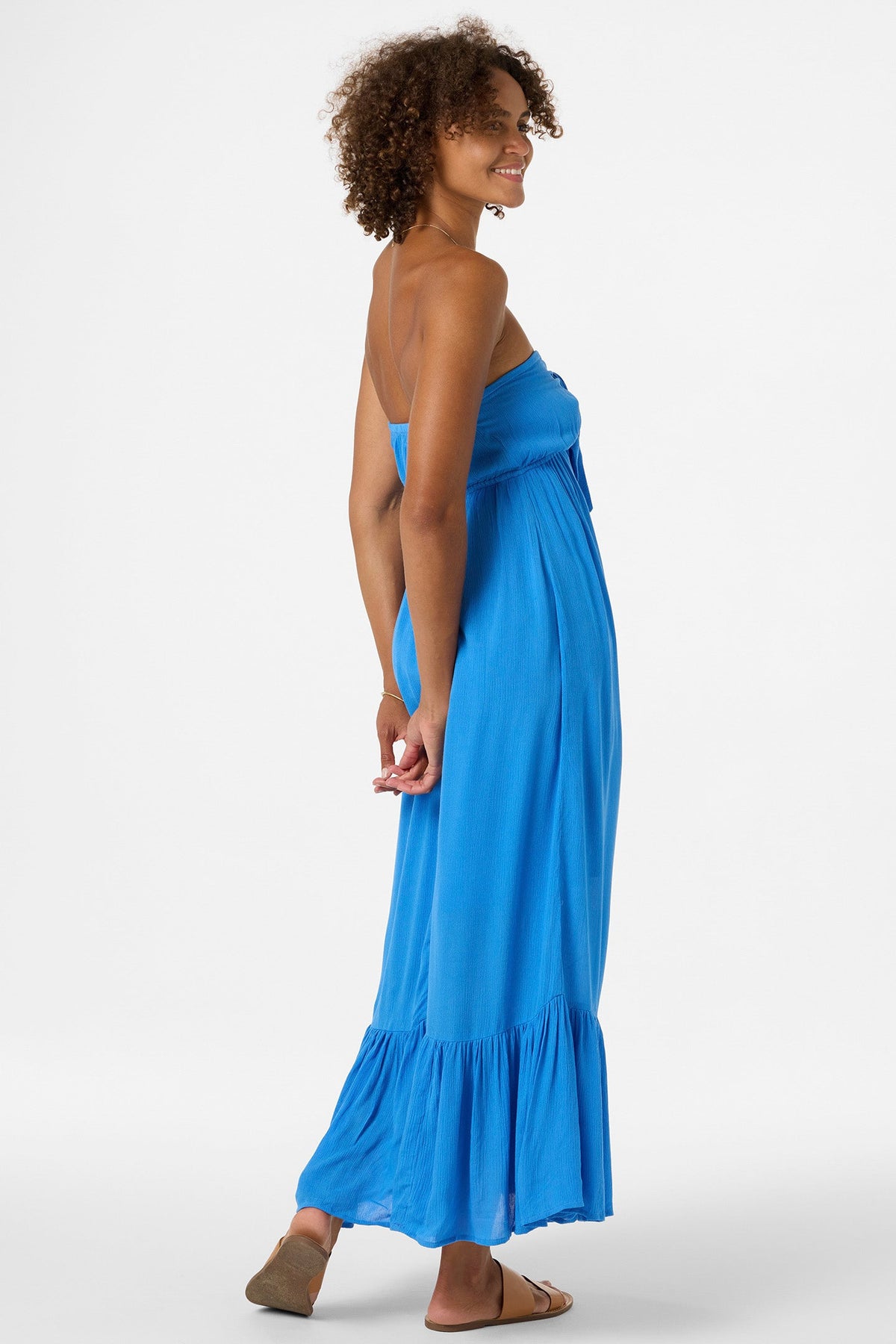 Isadora Solid Maxi Dress
