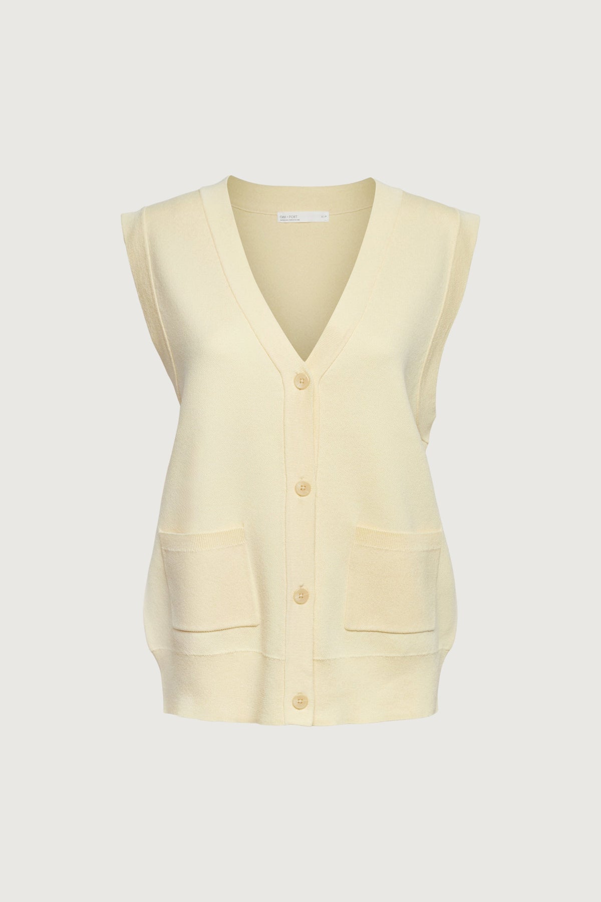 BUTTON FRONT SWEATER VEST