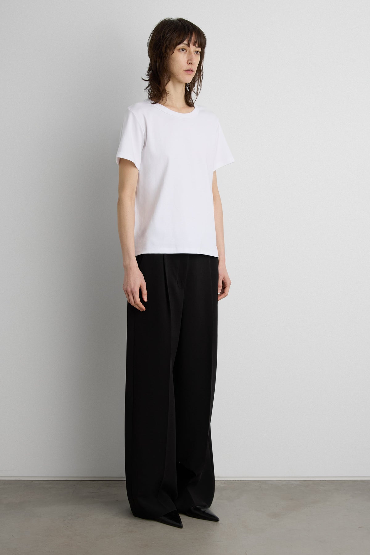 MIDWEIGHT COTTON CREWNECK T-SHIRT
