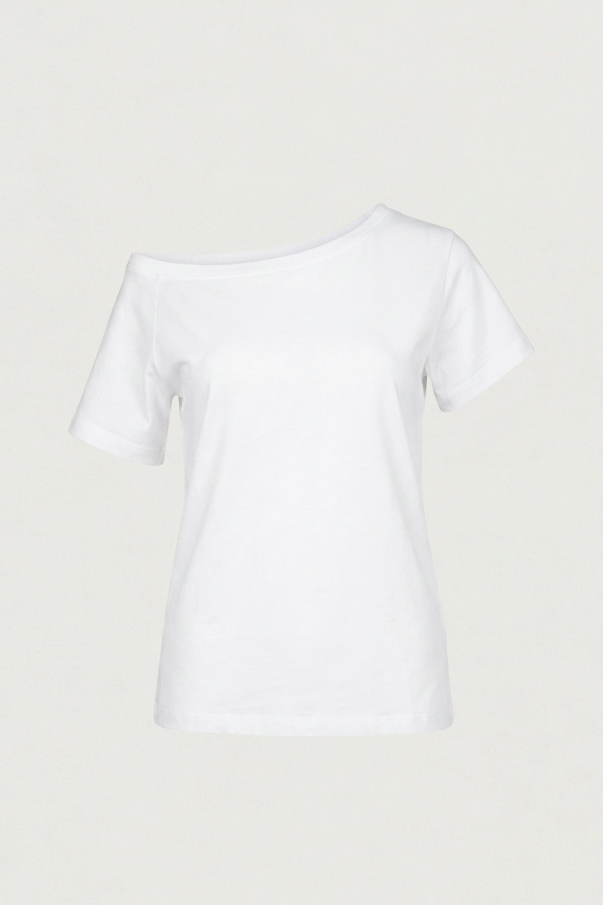 RELAXED FIT OFF THE SHOULDER T-SHIRT