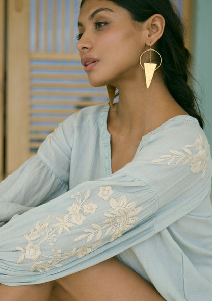 Sonara Embroidered Blouse