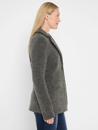 Brushed Doubleknit Blazer