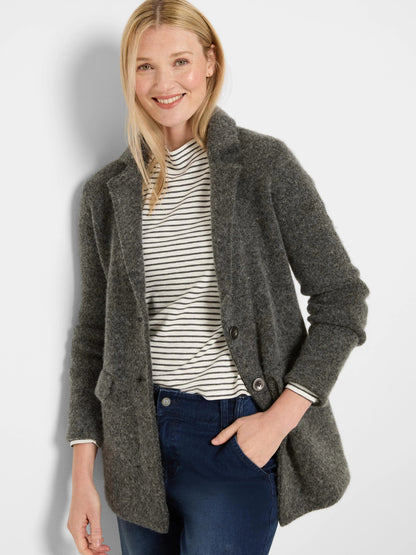 Brushed Doubleknit Blazer