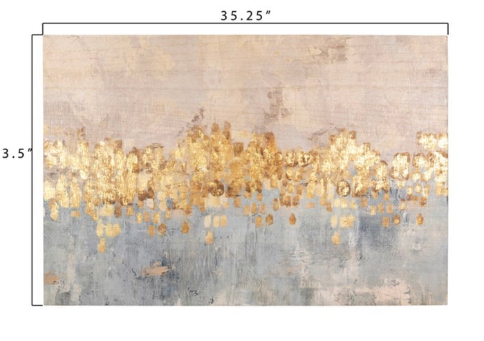 Abstract w/ Gold