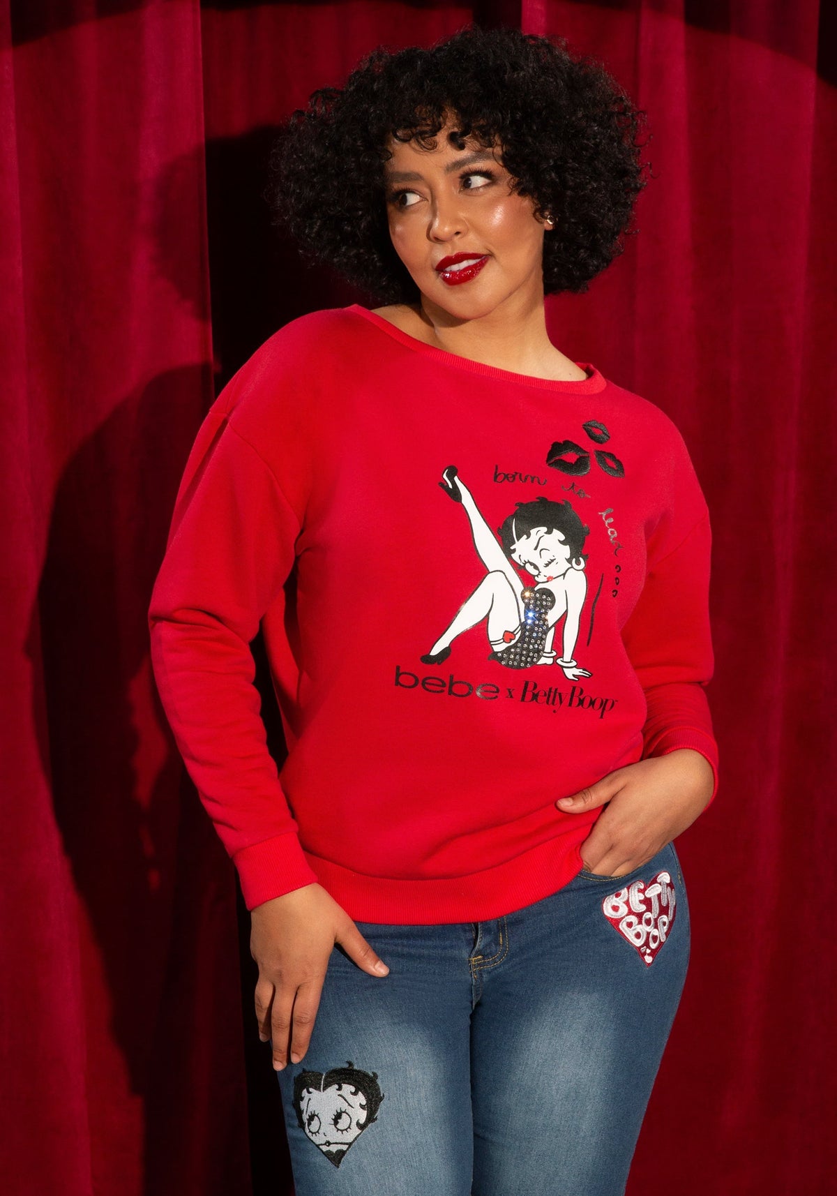 Betty Boop Cozy Pullover