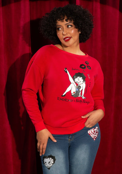 Betty Boop Cozy Pullover